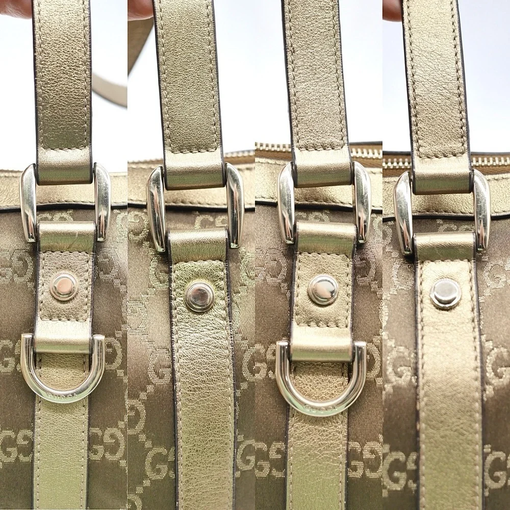 🍓GUCCI Canvas Shoulder Bag